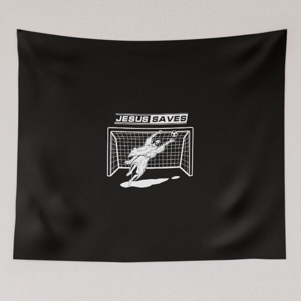 Item preview, Jesus Saves Christ Soccer Goalie T Gift Girls Boys Men  designed and sold by RolandSt.
