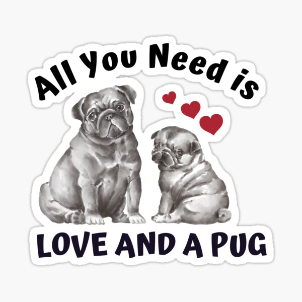 Joyriza All You Need is Love and A Dog – Funny Gifts for Dog