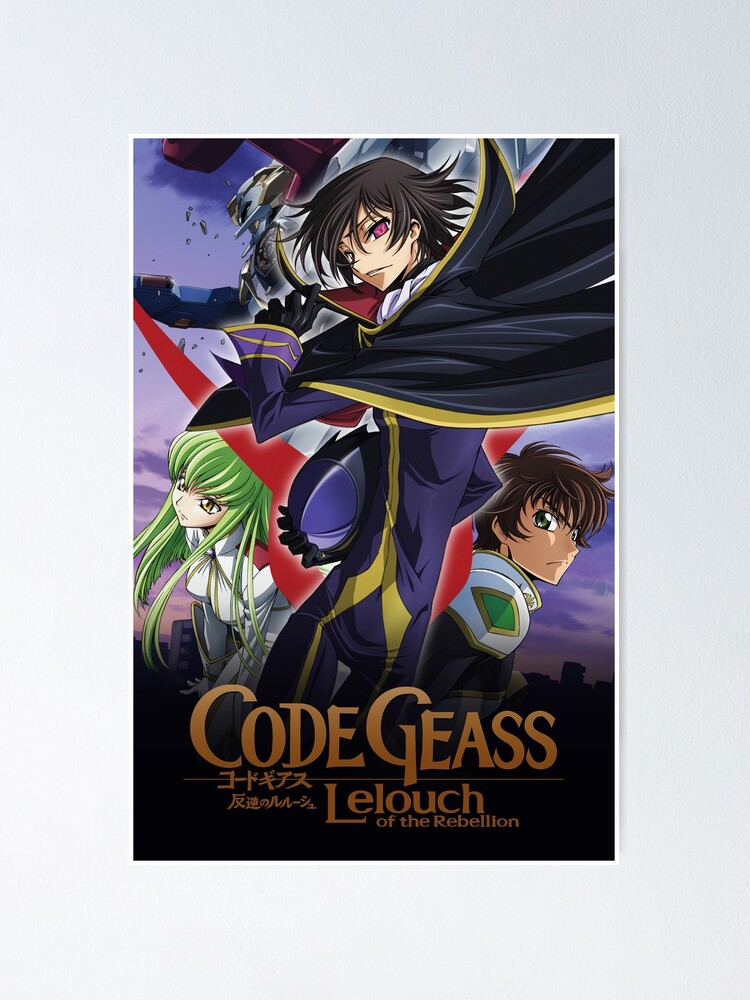 Code Geass Poster For Sale By Jaaycreates Redbubble 1197