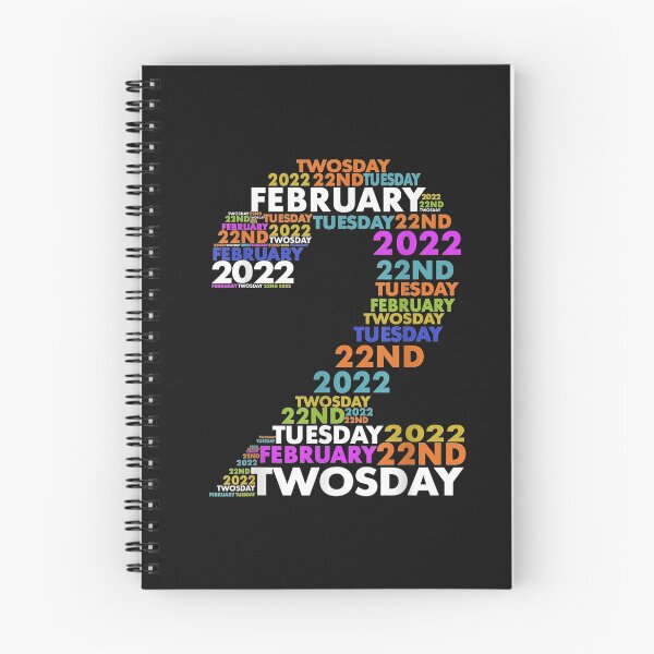 Item preview, Twosday Tuesday - February 2nd 2022 - Commemorative Twosday T-Shirt designed and sold by Besnier-Rahel.