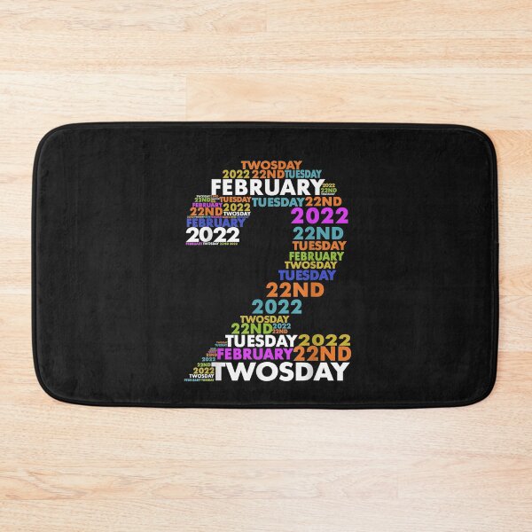 Item preview, Twosday Tuesday - February 2nd 2022 - Commemorative Twosday T-Shirt designed and sold by Besnier-Rahel.