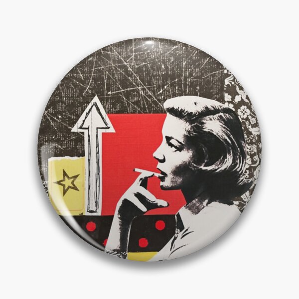 Item preview, VINTAGE MS BACALL SMOKE GIRL POSTER designed and sold by cynthiabennet.