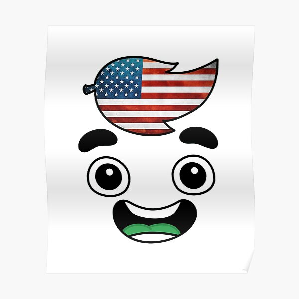 Guava Juice (LIMITED EDTION USA FLAG) Poster