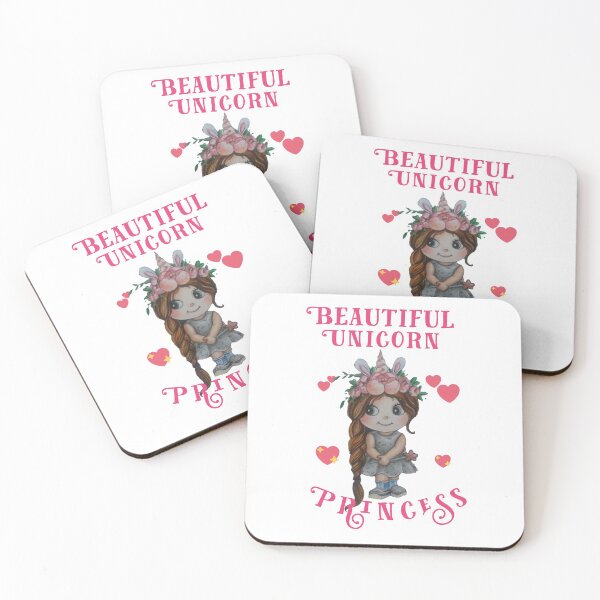Item preview, Beautiful Unicorn princess. designed and sold by Umiska.