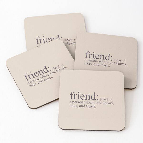 Item preview, Friend Meaning designed and sold by Zaveroa.