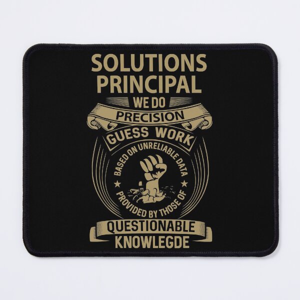 Item preview, Solutions Principal T Shirt - We Do Precision Job Gift Item Tee designed and sold by natalinedk.