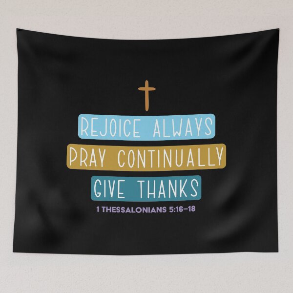 Item preview, Rejoice Always designed and sold by themoodydecor.