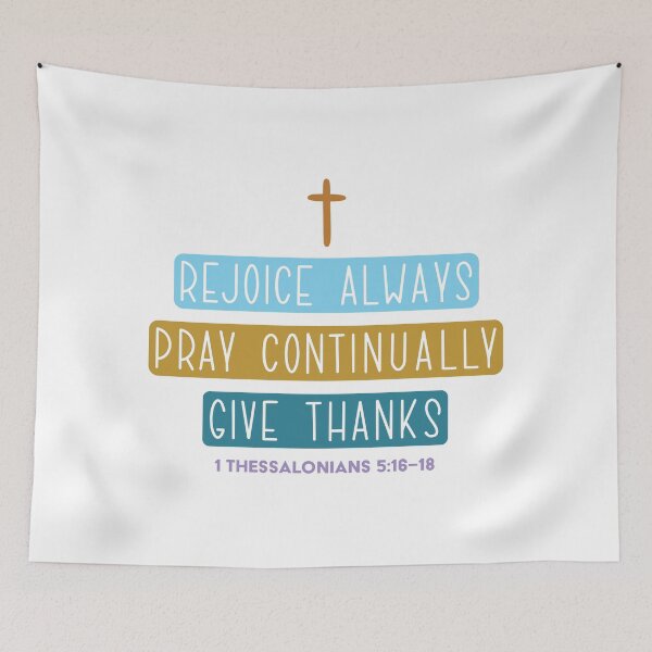 Item preview, Rejoice Always designed and sold by themoodydecor.