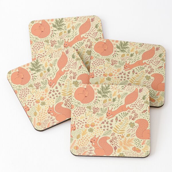 Item preview, Cute squirrels in a cartoon style designed and sold by SweetPea49.