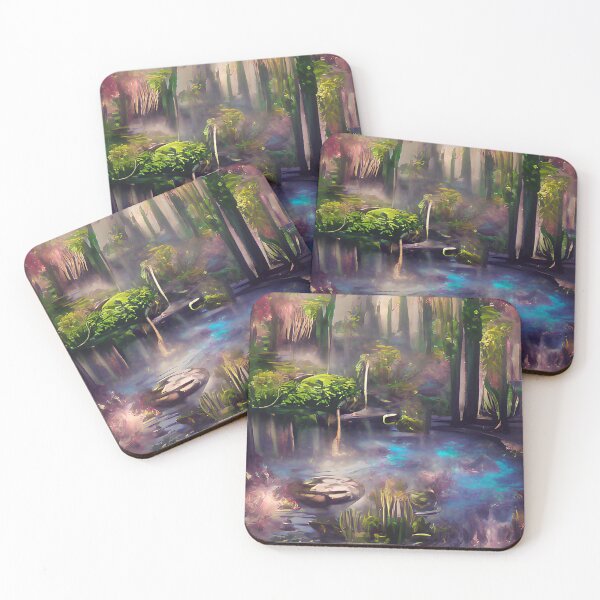 Item preview, The Whispering Woods designed and sold by Ethereal Lab AI.