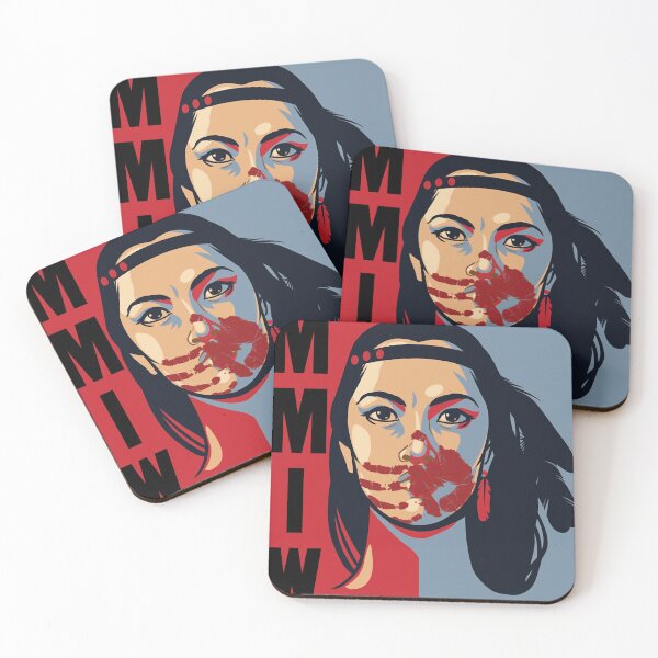 Item preview, MMIW Awareness Native American Woman Artwork For The Missing And Murdered Indigenous Women T Essenti designed and sold by peggkenn.