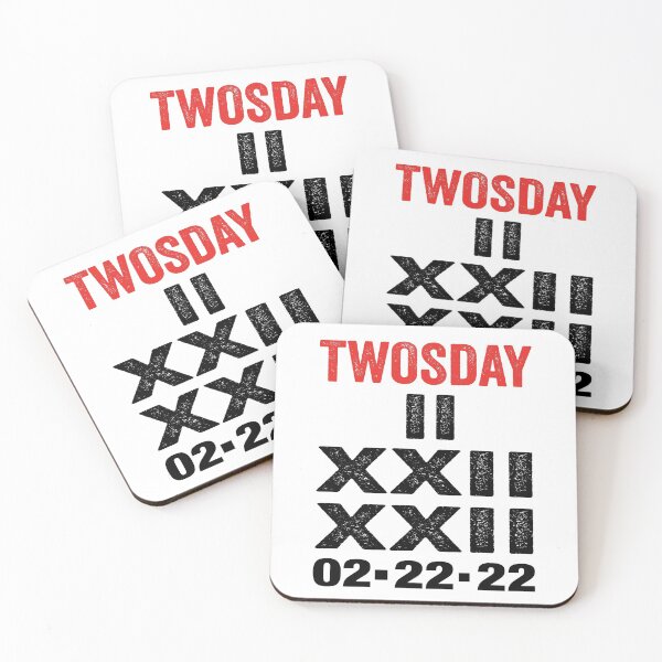 Item preview, Once in a lifetime roman numeral date. Twosday teacher’s day. designed and sold by TJHstudio.
