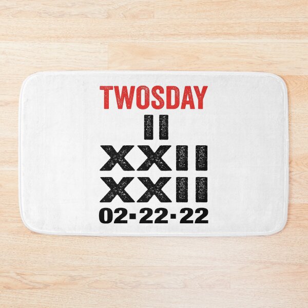 Item preview, Once in a lifetime roman numeral date. Twosday teacher’s day. designed and sold by TJHstudio.