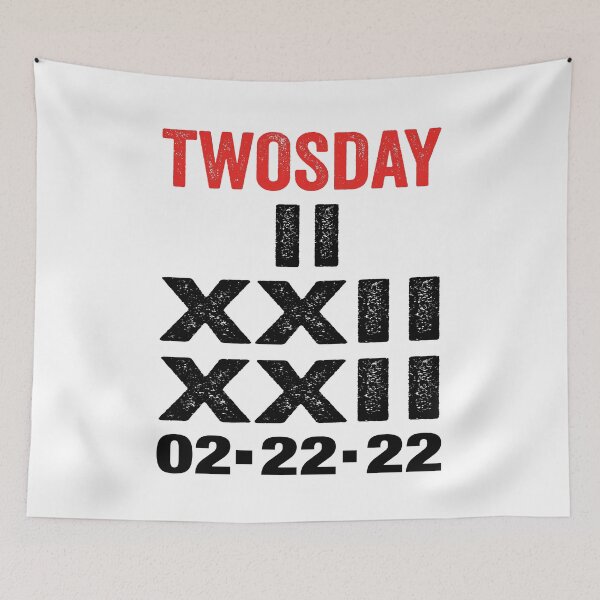 Item preview, Once in a lifetime roman numeral date. Twosday teacher’s day. designed and sold by TJHstudio.