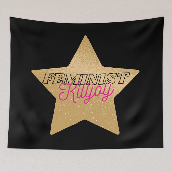 Item preview, Feminist Killjoy in glitter star designed and sold by PrintCutScore.