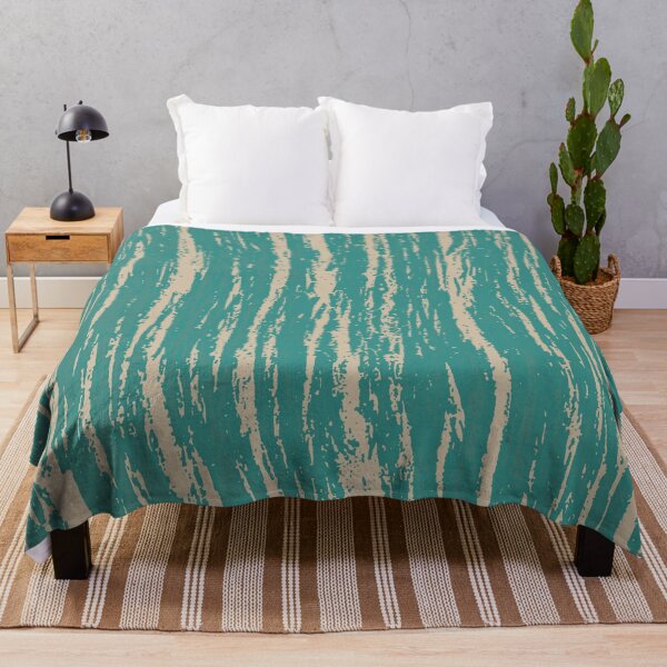 Item preview, Abstract, chic and modern wave line art in Green and light yellow color designed and sold by jeanyun48.