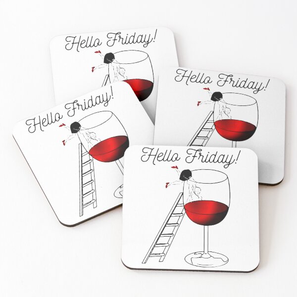 Item preview, Red Wine hello Friday Save Water Drink Wine Love wine Red Wine Cocktail party Humourrose Rouge Francaise Idea Gift Premium Apparel Funny Holiday Xmas designed and sold by DesignByHeartUK.