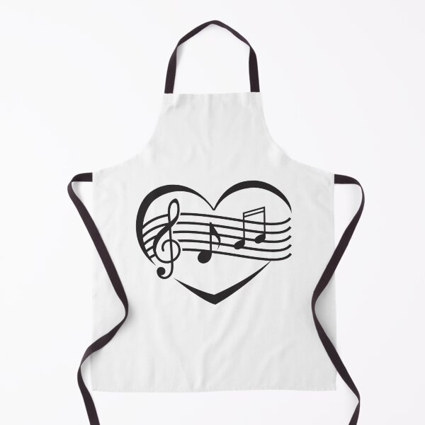 Item preview, St Valentine's Day Musical Note Heart designed and sold by MottoDigging.