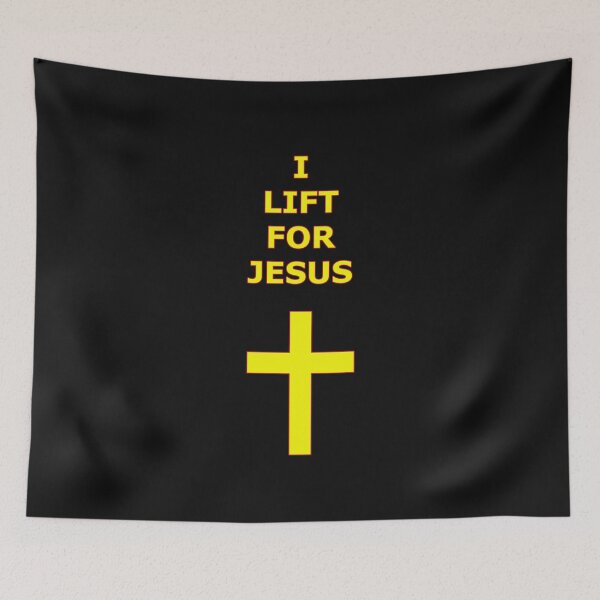 Item preview, I lift for Jesus Weightlifting Workout designed and sold by Forethoughts.