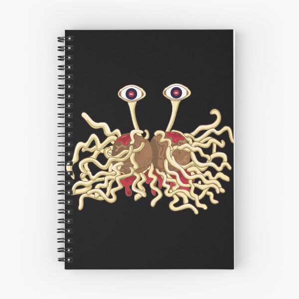 Item preview, rAMEN Flying Spaghetti  Monster pastafarianism Skeptic Atheist designed and sold by alltheprints.