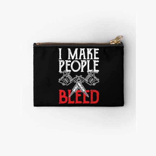 Item preview, I Make People Bleed Funny Tattoo Artist designed and sold by andrewbrian.