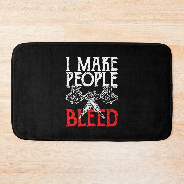 Item preview, I Make People Bleed Funny Tattoo Artist designed and sold by andrewbrian.