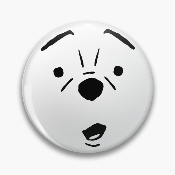 Item preview, Cartoon Bear Shocked Face designed and sold by Tobop.