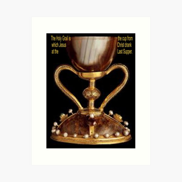 Item preview, Holy Grail Art designed and sold by Alicefish.