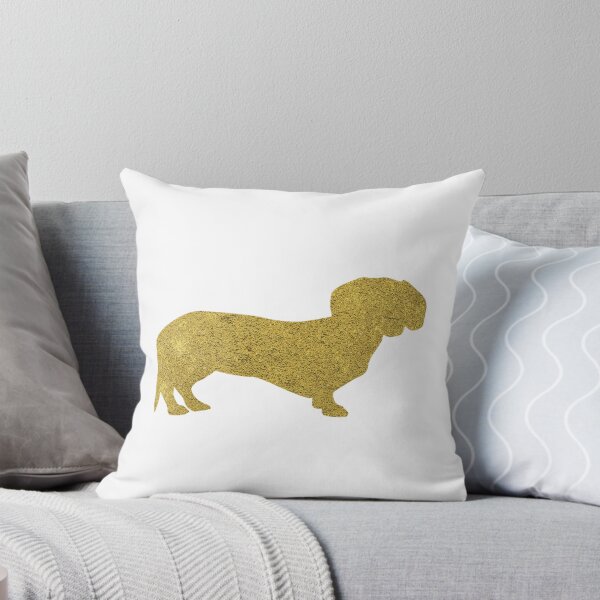 Item preview, Gold sausage dog designed and sold by dogobsession.