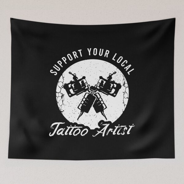 Item preview, Support Your Local Funny Tattoo Artist designed and sold by andrewbrian.