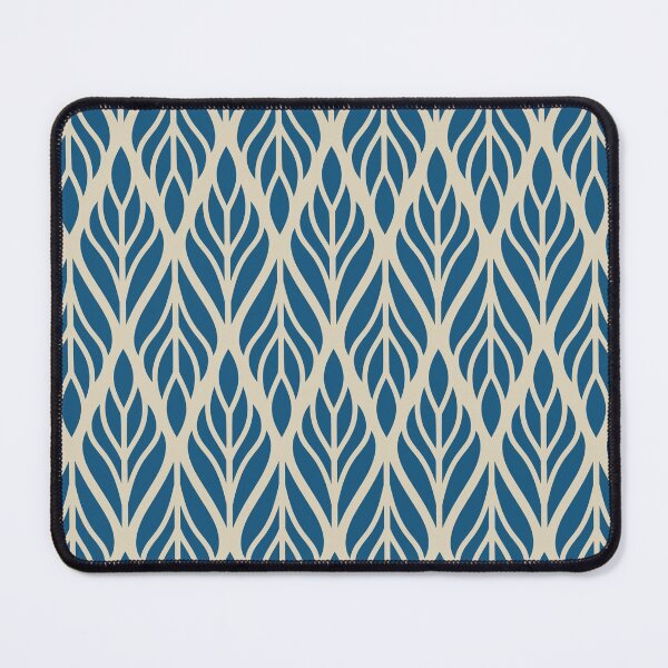 Item preview, Aesthetic Blue Gray Leaf Shaped Design designed and sold by RMelissart.