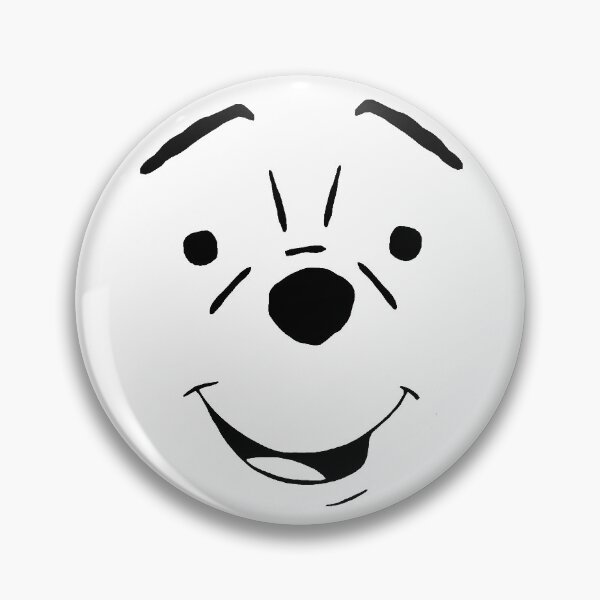 Item preview, Cartoon Bear Happy Face designed and sold by Tobop.