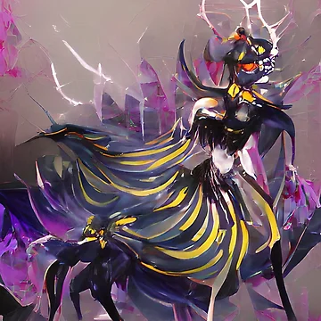 Artwork thumbnail, The Queen by Ethereal Lab AI