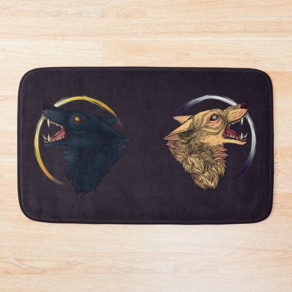 Item preview, sun and moon wolves - aforceofart designed and sold by aforceofart.