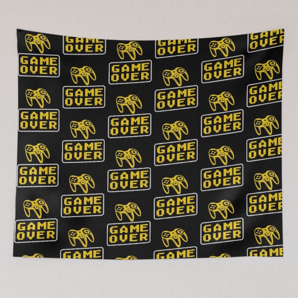Item preview, Game Over designed and sold by patternprint1.