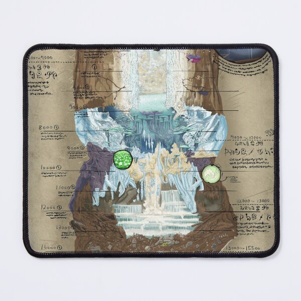 Item preview, Made in Abyss • Abyss Chart designed and sold by traceykleiii.