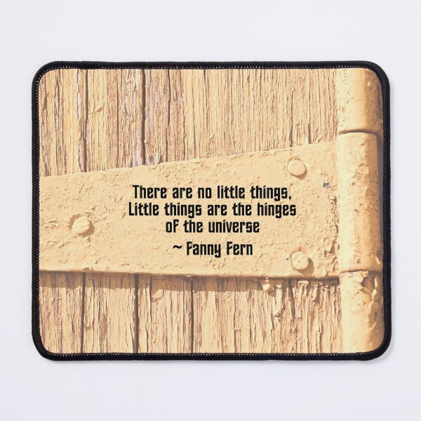 Item preview, There Are No Little Things designed and sold by Emilyromrell.