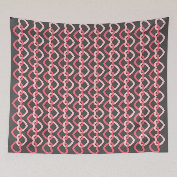 Item preview, Cute Pink Hearts Pattern designed and sold by RMelissart.