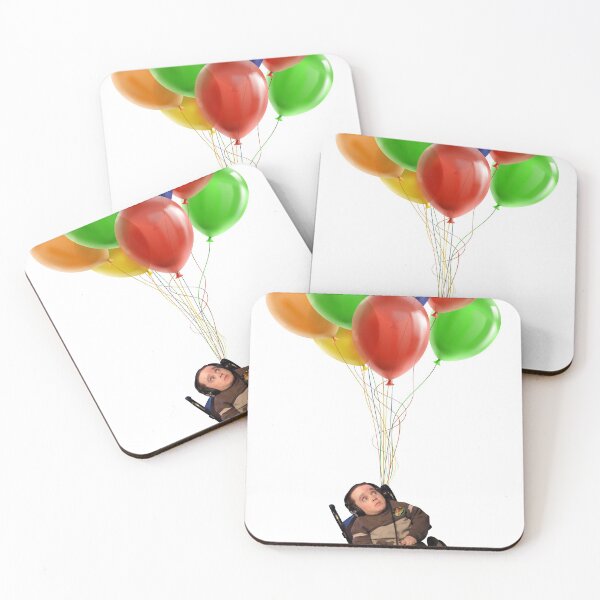Item preview, Eric the Actor Flying with Balloons "Bye for Now" designed and sold by MisterPlop.