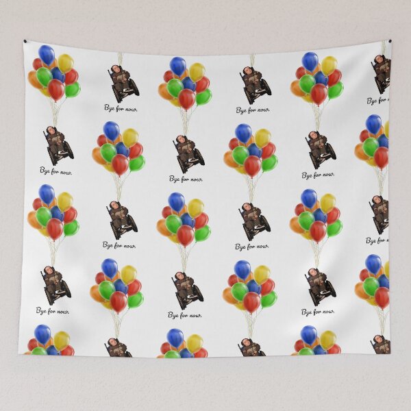 Item preview, Eric the Actor Flying with Balloons "Bye for Now" designed and sold by MisterPlop.