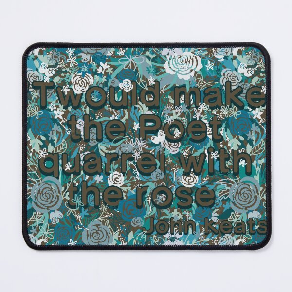 Item preview, John Keats The Poet Quarrel with the Rose  designed and sold by Krystal  Thomas.
