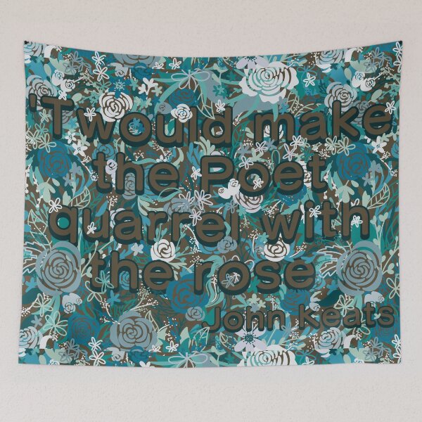 Item preview, John Keats The Poet Quarrel with the Rose  designed and sold by Krystal  Thomas.