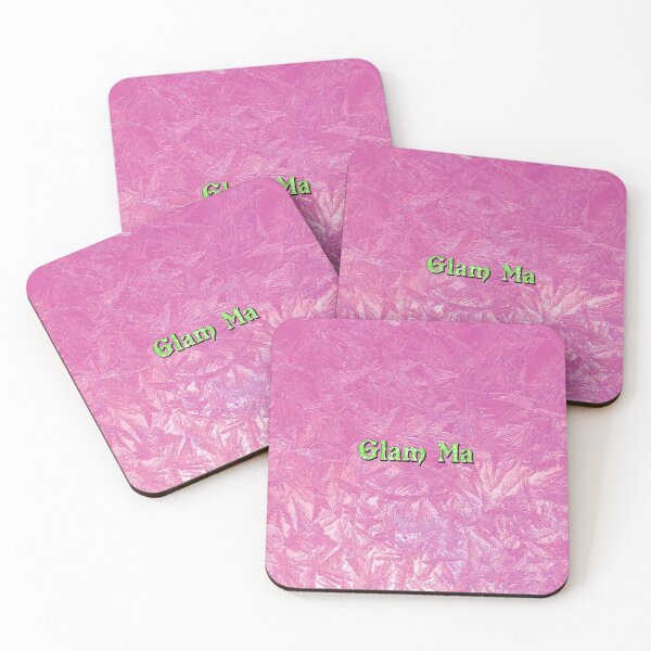 Item preview, Glam Ma Grandma Real Housewives Glitter Pink Background designed and sold by lorrinani.