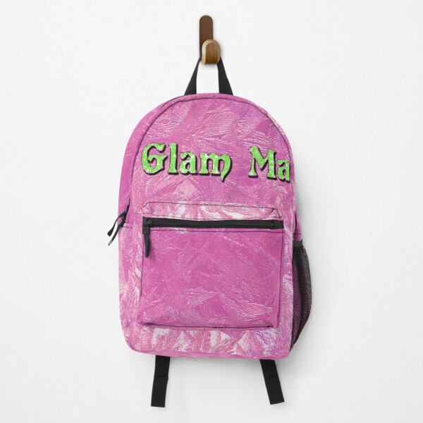 Item preview, Glam Ma Grandma Real Housewives Glitter Pink Background designed and sold by lorrinani.