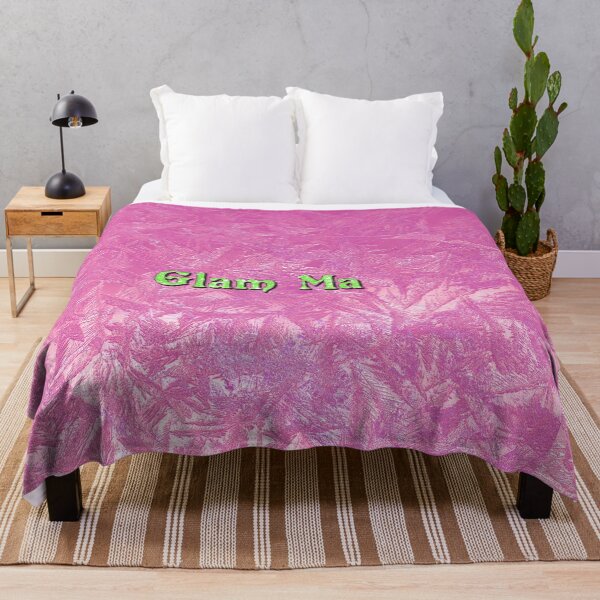 Item preview, Glam Ma Grandma Real Housewives Glitter Pink Background designed and sold by lorrinani.