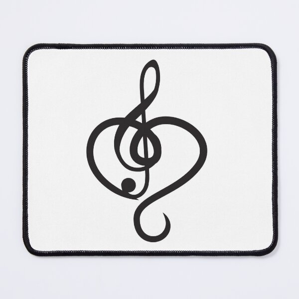 Item preview, St Valentine's Day Musical Note Heart designed and sold by MottoDigging.