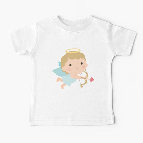 Emoji Angel Baby T Shirts Redbubble - valentines day cupid wings and arrows roblox