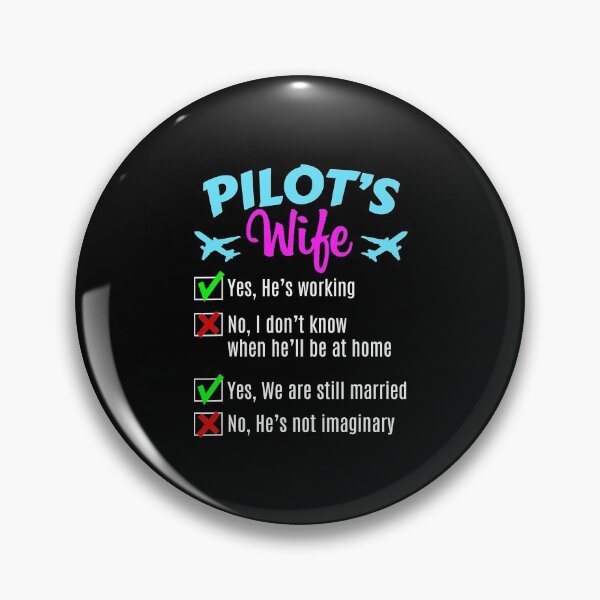 Item preview, Pilot Wife - Commercial Airline Pilot Wife designed and sold by anthonymark14.