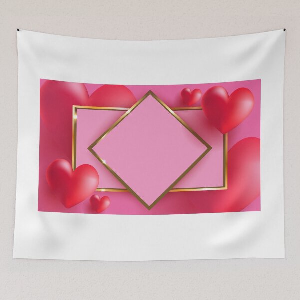 Item preview, pink board with love ornament designed and sold by monsterSablon.