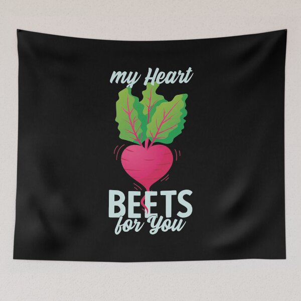 Item preview, My Heart Beets For You | Food Puns | Funny Valentines Day designed and sold by DrawingBoard.